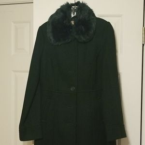 Green Pea Coat